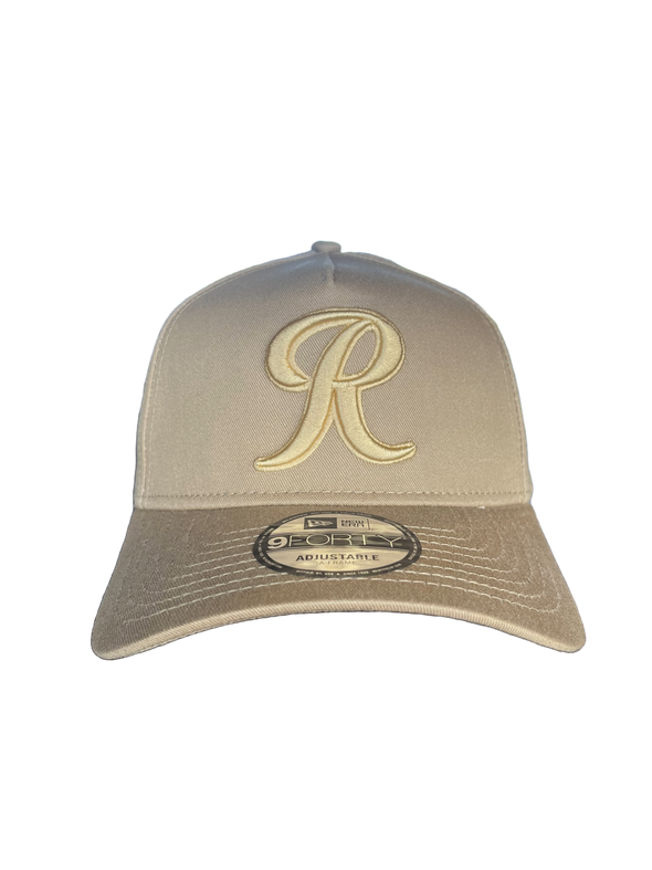 Tacoma Rainiers New Era 9Forty A-Frame Khaki Tonal Cap