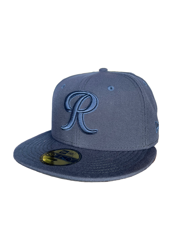 Tacoma Rainiers New Era 59Fifty Navy Tonal R Cap
