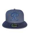 Tacoma Rainiers New Era 59Fifty Navy Tonal R Cap