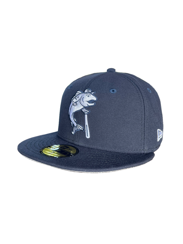 Tacoma Rainiers New Era 59Fifty Navy White Slammin' Sam Cap
