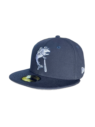 Tacoma Rainiers New Era 59Fifty Navy White Slammin' Sam Cap