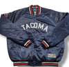 Tacoma Rainiers Official League Navy Satin Jacket