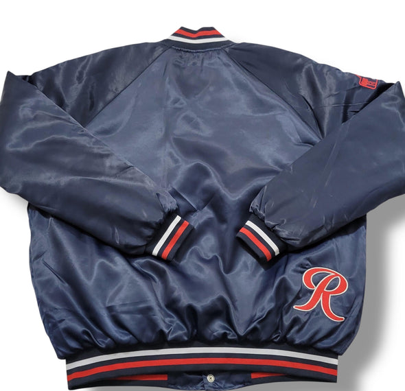 Tacoma Rainiers Official League Navy Satin Jacket