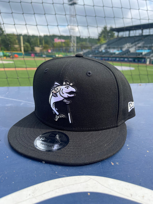 Tacoma Rainiers New Era 9Fifty Black White Sam Snapback Cap