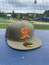 Tacoma Rainiers New Era 59Fifty Olive R Cap
