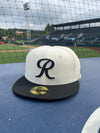 Tacoma Rainiers New Era 59Fifty Chrome Black R Cap