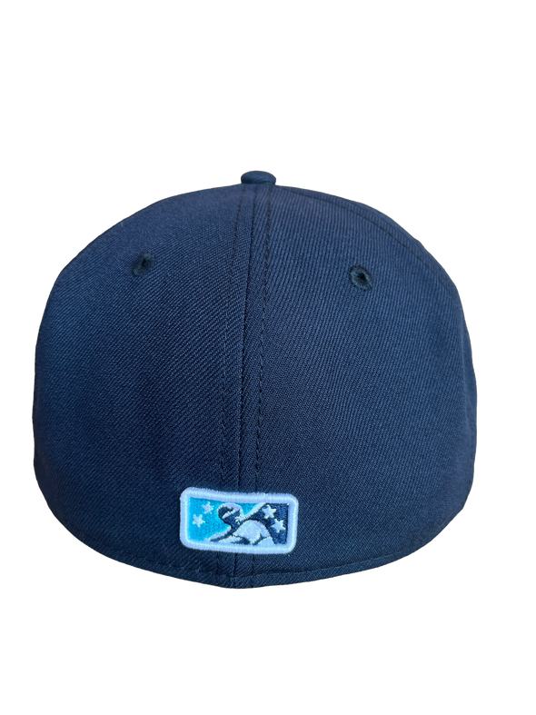 Tacoma Rainiers New Era 59Fifty Navy Teal Classic Mountain Cap