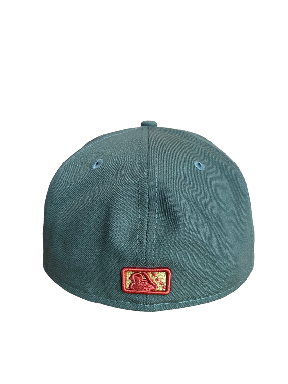 Tacoma Rainiers New Era 59Fifty Olive R Cap