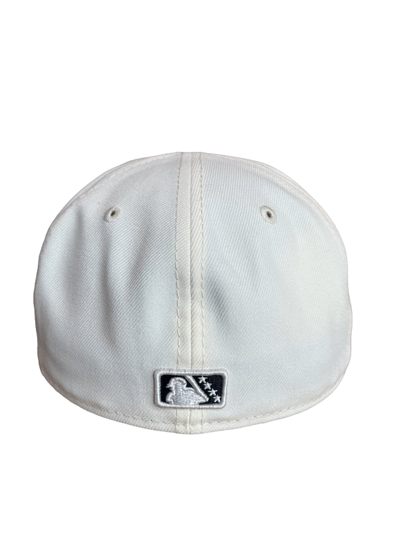 Tacoma Rainiers New Era 59Fifty Chrome Black R Cap