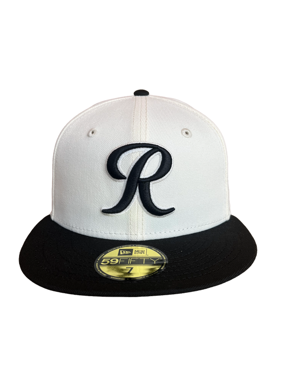 Tacoma Rainiers New Era 59Fifty Chrome Black R Cap