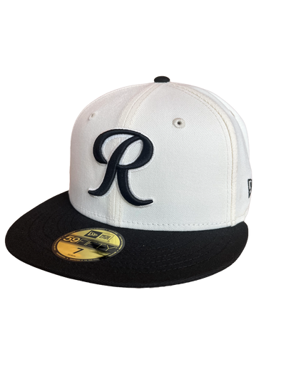 Tacoma Rainiers New Era 59Fifty Chrome Black R Cap