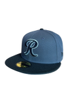 Tacoma Rainiers New Era 59Fifty Graphite Black R Cap