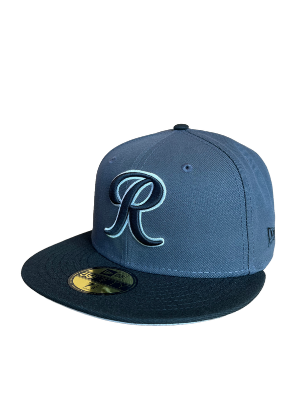 Tacoma Rainiers New Era 59Fifty Graphite Black R Cap