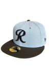 Tacoma Rainiers New Era 59Fifty Stone Walnut R Cap