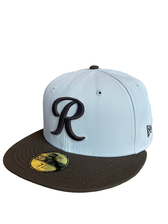 Tacoma Rainiers New Era 59Fifty Stone Walnut R Cap