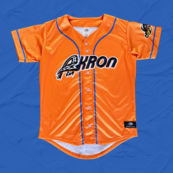 Adult Sublimated Orange Replica Jersey