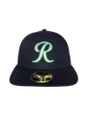 Tacoma Rainiers New Era 59Fifty Low Profile Navy Silver R Cap