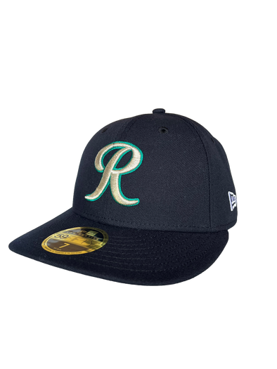 Tacoma Rainiers New Era 59Fifty Low Profile Navy Silver R Cap
