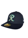 Tacoma Rainiers New Era 59Fifty Low Profile Navy Silver R Cap