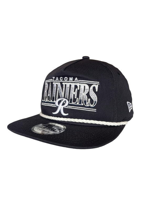 Tacoma Rainiers New Era Navy Block Golfer Snapback