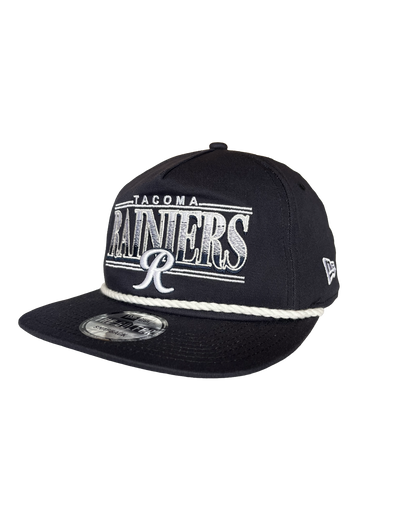 Tacoma Rainiers New Era Navy Block Golfer Snapback