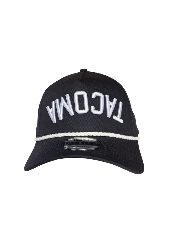 Tacoma Rainiers New Era 9Forty A-Frame Navy Rope Tacoma Upside Down Cap