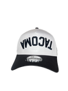 Tacoma Rainiers New Era 9Forty A-Frame White Navy Tacoma Upside Down Cap