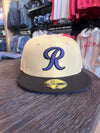 Tacoma Rainiers New Era 59Fifty Gold Black R Cap