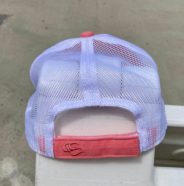 Charleston RiverDogs OC Melon and White Mesh Cap