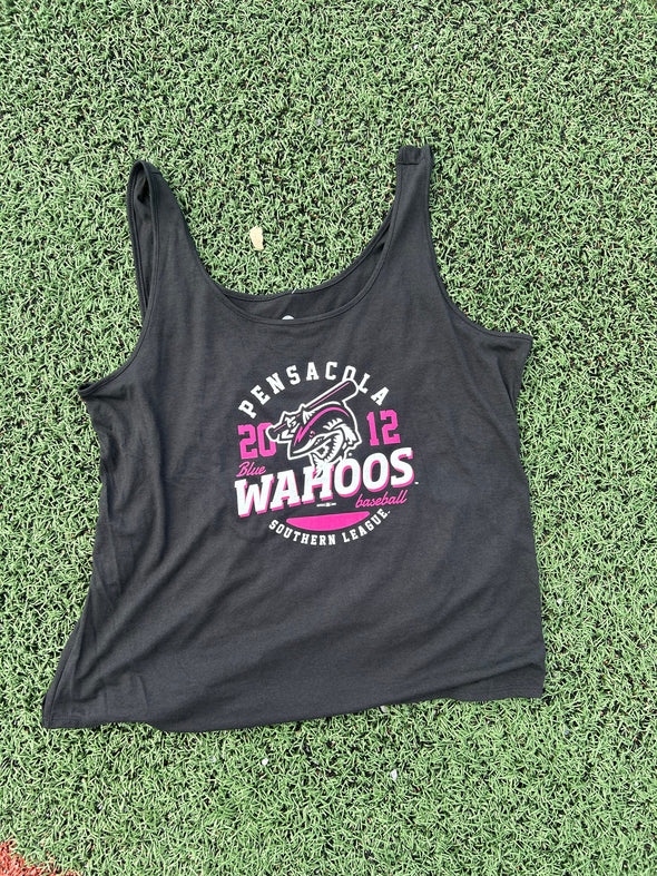 Pensacola Blue Wahoos Womens Athletic Tank Top