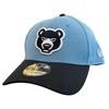 South Bend Cubs New Era 39Thirty Stretch Fit Light Blue Cap