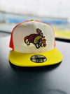 Round Rock Express New Era Armadillos Custom Spooky Candy Corn-adillo 950 Snapback