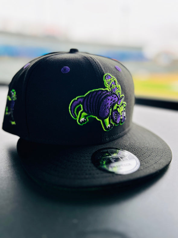 Round Rock Express New Era Armadillos Custom Spooky Armadillo 950 Snapback