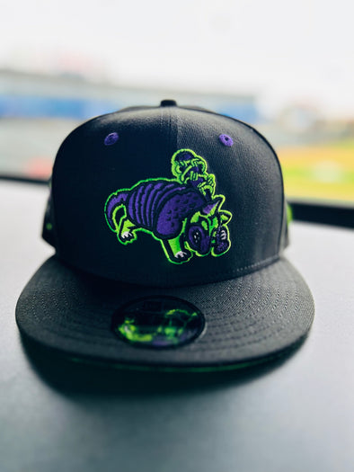 Round Rock Express New Era Armadillos Custom Spooky Armadillo 950 Snapback