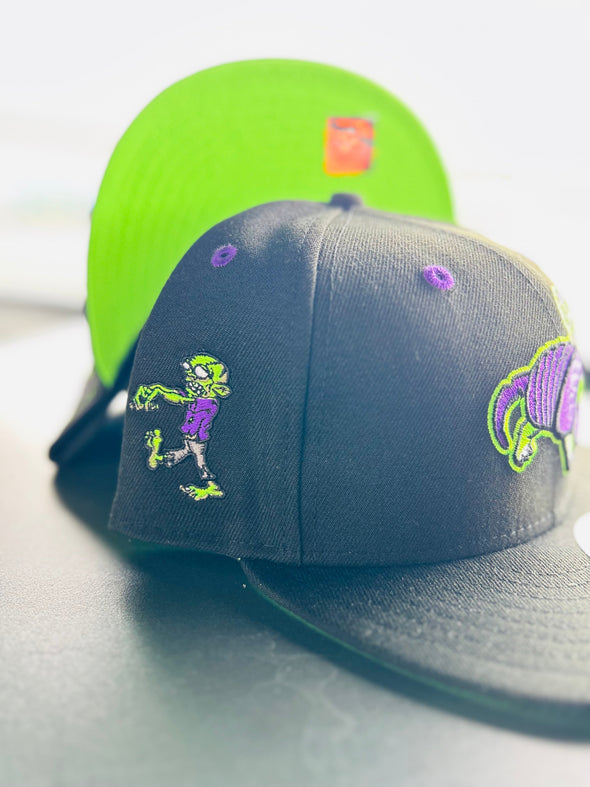 Round Rock Express New Era Armadillo's Custom Spooky Armadillo 5950