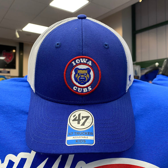 Toddler Iowa Cubs Pop up Trucker Cap, Royal