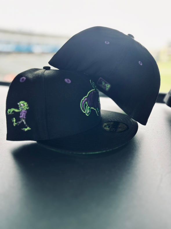 Round Rock Express New Era Armadillo's Custom Spooky Armadillo 5950