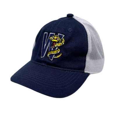 Brewers Sunday Navy Garment Washed Youth Adjustable Hat