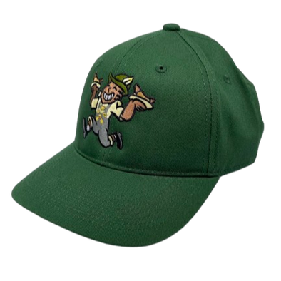 Dark Green Brats Twill Youth Adjustable Hat