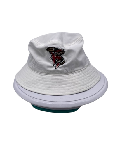 White Performance Bucket Hat