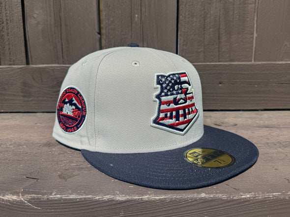 Round Rock Express Stars & Stripes 5950 Fitted Cap