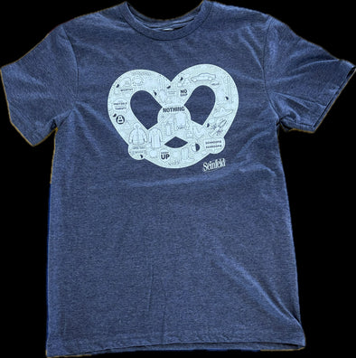 BROOKLYN CYCLONES SEINFELD NIGHT PRETZEL TEE