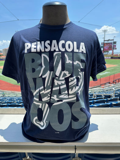 Pensacola Blue Wahoos Big Logo T-shirt