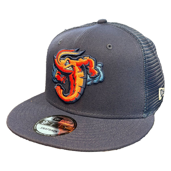 Jacksonville Jumbo Shrimp New Era Youth EG Trucker 950