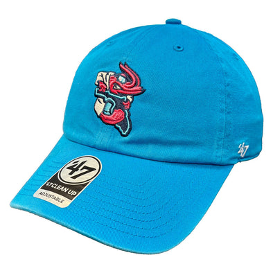 Jacksonville Jumbo Shrimp '47 Vice Glacier Blue Clean Up