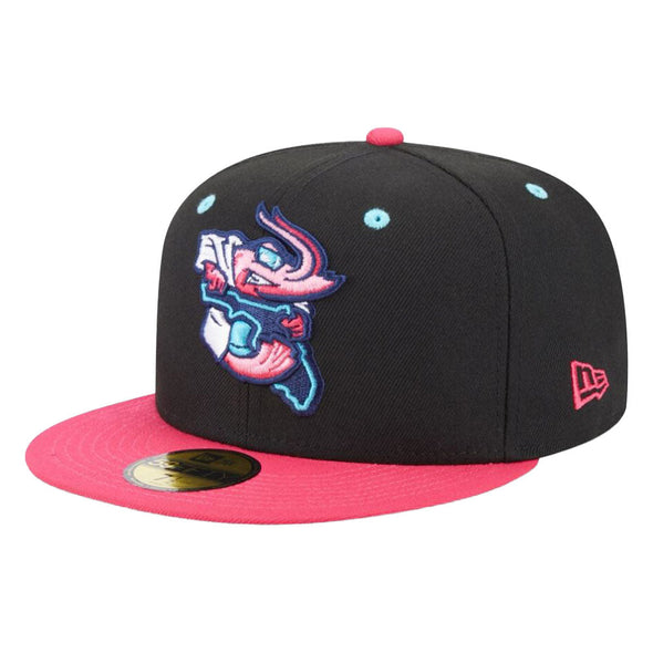 Jacksonville Jumbo Shrimp New Era Low Profile Vice Nights 59Fifty