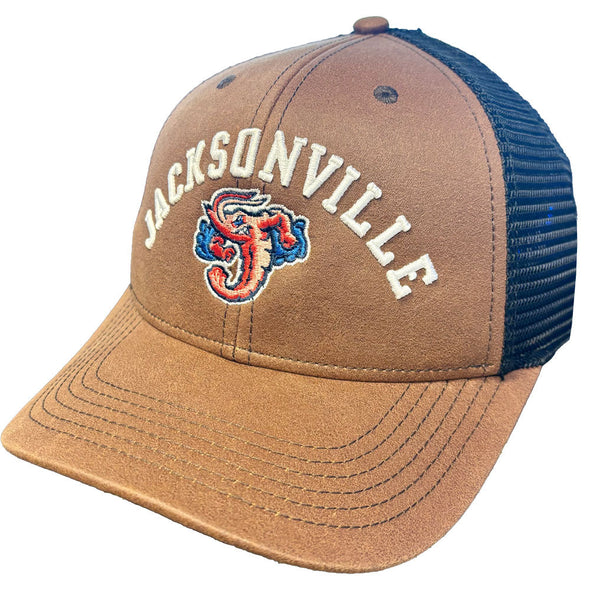 Jacksonville Jumbo Shrimp Legacy Oil Cloth Trucker