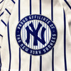 Youth Jones #93 Pinstripes Replica FB Home Jersey
