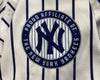 ADULT Jones #93 Pinstripes Replica FB Home Jersey