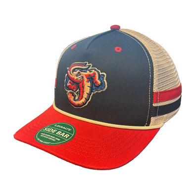 Jacksonville Jumbo Shrimp Legacy Side Bar Trucker
